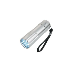 Well Φακός 9 LED Compact ασημί TORCH-COMPACTGY-WL | Φωτισμός | elabstore.gr