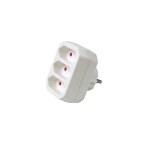 Suco Adaptor σε 3 Διπολικές Πρίζες | Ηλεκτρολογικά | elabstore.gr