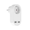Αντάπτορας Φορτιστής 2xUSB/2.4Α λευκό COM | eLabstore.gr Αντάπτορας Φορτιστής 2xUSB/2.4Α λευκό COM | Ηλεκτρολογικά | elabstore.gr