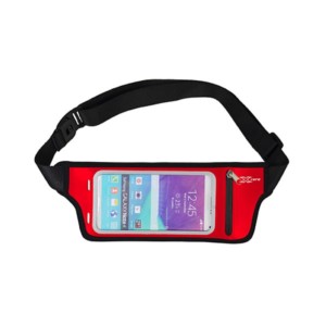 Sport θήκη μέσης για smartphones, κάρτες και κλειδιά κόκκινο X-P3781R X-zero | Αξεσουάρ | elabstore.gr
