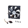 Fan/Cooler 12``For Computer Case Black | Περιφερειακά | elabstore.gr