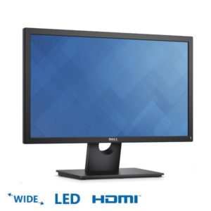 Used Monitor P2217H LED/Dell/22"/1920x1080/wide/Black/DisplayPort & D-SUB & DVI-D & HDMI & USB Hub | Refurbished | elabstore.gr