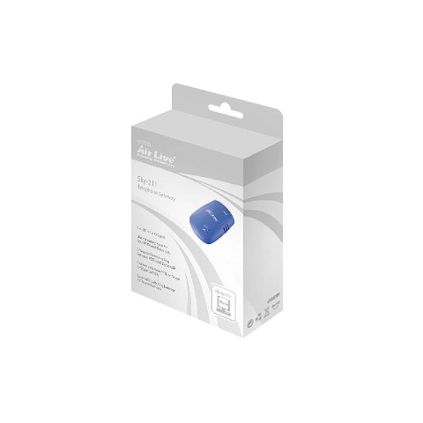 AIRLIVE Sky-211 Skype Phone Gateway | eLabstore.gr AIRLIVE Sky-211 Skype Phone Gateway | Δικτυακά & Smart Home | elabstore.gr