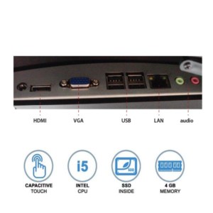 Σύστημα POS Multi tousch  15`` Intel i5 Dual-Core/4GB DDR3/128GB SSD | POS / Παρελκόμενα | elabstore.gr