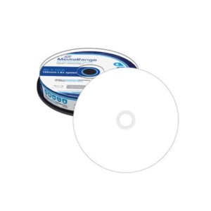 MediaRange BLU-RAY DISC printable BD-R 25GB 1-4x speed Cakebox 10τεμ | CD/DVD | elabstore.gr