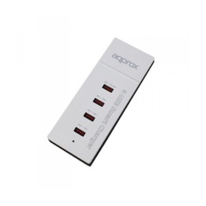 Universal 4 USB Port 3x1A & 1x2.1A Charger Approx | Περιφερειακά | elabstore.gr