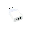 Universal Fast Wall Changer 1xUSB 5V/3A OC 3.0 & 2xUSB 5V/2.1A 18W | Περιφερειακά | elabstore.gr