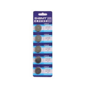 Electronics 3V CR2032 Μπαταρία Λιθίου 5τεμ LM2032 | Μπαταρίες | elabstore.gr