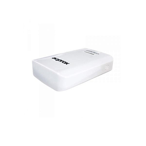 Φορητός Φορτιστής Approx 7800mA Power Bank άσπρο | eLabstore.gr Φορητός Φορτιστής Approx 7800mA Power Bank άσπρο | Περιφερειακά | elabstore.gr