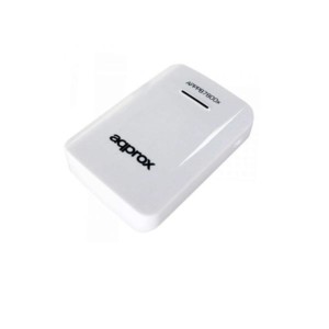 Φορητός Φορτιστής Approx 7800mA Power Bank άσπρο | Περιφερειακά | elabstore.gr