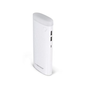 Φορητός Φορτιστής EMP114W 10000mA άσπρο Esperanza Power Bank | eLabstore.gr Φορητός Φορτιστής EMP114W 10000mA άσπρο Esperanza Power Bank | Περιφερειακά | elabstore.gr