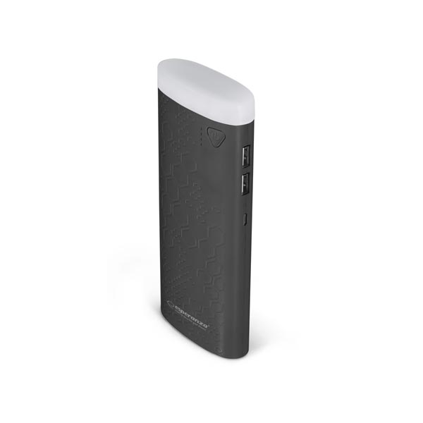 Φορητός Φορτιστής EMP114K 10000mA μαύρο Esperanza Power Bank | eLabstore.gr Φορητός Φορτιστής EMP114K 10000mA μαύρο Esperanza Power Bank | Περιφερειακά | elabstore.gr