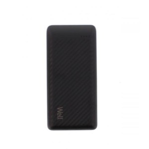 Φορητός Φορτιστής 20000mA 2.1Α μαύρο Intense Power Bank Well PBANK-INTENSE200BK-WL | Περιφερειακά | elabstore.gr