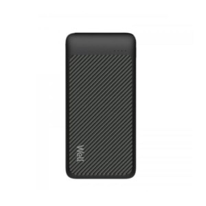 Φορητός Φορτιστής 10000mA 2.1A μαύρο Intense Power Bank Well PBANK-INTENSE100BK-WL | Περιφερειακά | elabstore.gr