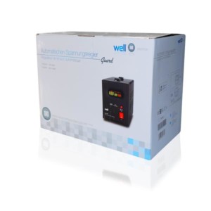 AVR-1500VA WELL ΨΗΦΙΑΚΟ με USB έξοδο GUARD LCD Display Black AVR-REL-GUARD1500-WL | Προστασία Ρεύματος UPS | elabstore.gr