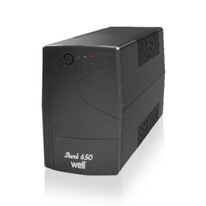 UPS 650VA Well LINE INTERACTIVE UPS-LINT-STARK650-WL | Προστασία Ρεύματος UPS | elabstore.gr