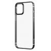 BASEUS θήκη Shining για iPhone 12 Pro Max ARAPIPH67N-MD01, διάφανη-μαύρη | Αξεσουάρ κινητών | elabstore.gr
