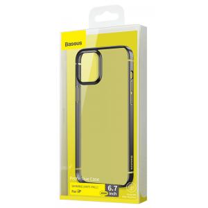 BASEUS θήκη Shining για iPhone 12 Pro Max ARAPIPH67N-MD01, διάφανη-μαύρη | eLabstore.gr BASEUS θήκη Shining για iPhone 12 Pro Max ARAPIPH67N-MD01, διάφανη-μαύρη | Αξεσουάρ κινητών | elabstore.gr
