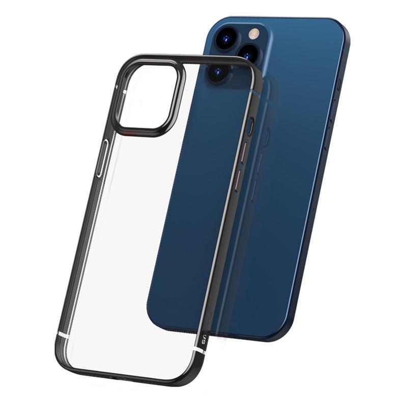 BASEUS θήκη Shining για iPhone 12 Pro Max ARAPIPH67N-MD01, διάφανη-μαύρη | eLabstore.gr BASEUS θήκη Shining για iPhone 12 Pro Max ARAPIPH67N-MD01, διάφανη-μαύρη | Αξεσουάρ κινητών | elabstore.gr