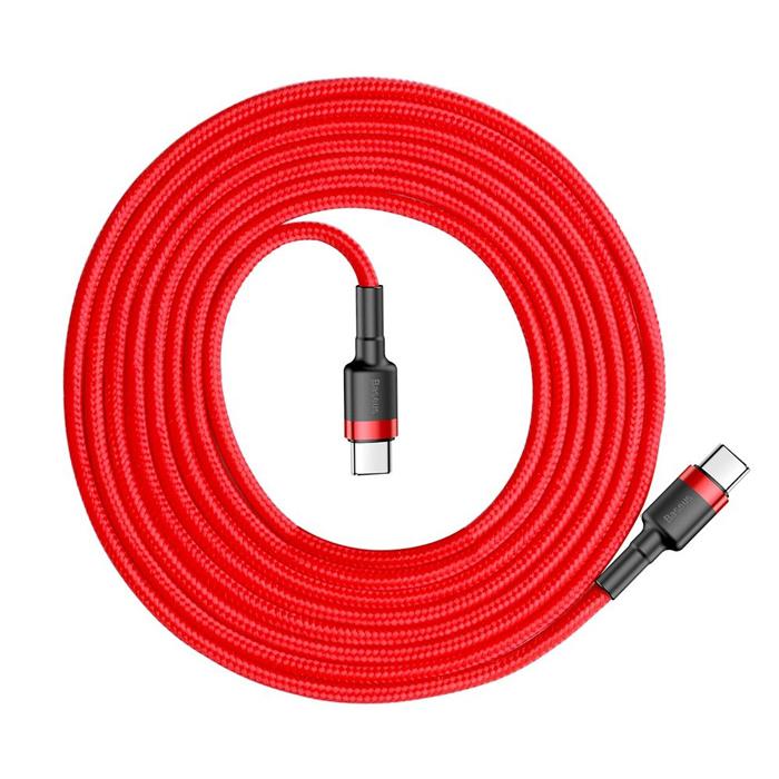 BASEUS καλώδιο USB Type-C CATKLF-H09, 3A 60W, PD2.0, 2m, κόκκινο | eLabstore.gr BASEUS καλώδιο USB Type-C CATKLF-H09, 3A 60W, PD2.0, 2m, κόκκινο | Αξεσουάρ κινητών | elabstore.gr