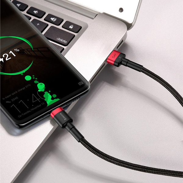 BASEUS καλώδιο USB σε USB Type-C CATKLF-P91, 5A 40W, double-sided, 1m | eLabstore.gr BASEUS καλώδιο USB σε USB Type-C CATKLF-P91, 5A 40W, double-sided, 1m | Αξεσουάρ κινητών | elabstore.gr