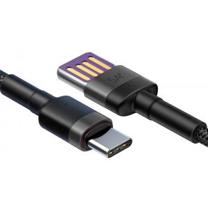 BASEUS καλώδιο USB σε USB Type-C CATKLF-PG1, 5A 40W, double-sided, 1m | eLabstore.gr BASEUS καλώδιο USB σε USB Type-C CATKLF-PG1, 5A 40W, double-sided, 1m | Αξεσουάρ κινητών | elabstore.gr