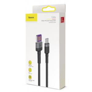 BASEUS καλώδιο USB σε USB Type-C CATKLF-PG1, 5A 40W, double-sided, 1m | eLabstore.gr BASEUS καλώδιο USB σε USB Type-C CATKLF-PG1, 5A 40W, double-sided, 1m | eLabstore.gr
