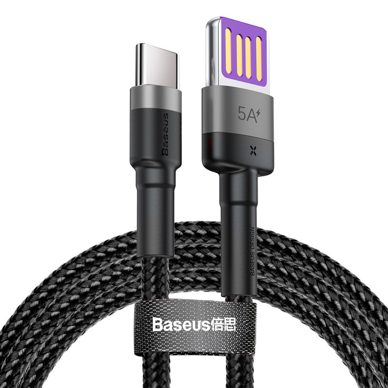 BASEUS καλώδιο USB σε USB Type-C CATKLF-PG1, 5A 40W, double-sided, 1m | eLabstore.gr BASEUS καλώδιο USB σε USB Type-C CATKLF-PG1, 5A 40W, double-sided, 1m | Αξεσουάρ κινητών | elabstore.gr