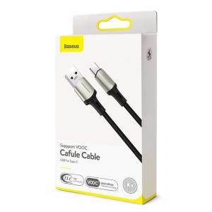 BASEUS καλώδιο USB σε USB Type-C CATKLF-VB01, VOOC, 5A, 2m, μαύρο | eLabstore.gr BASEUS καλώδιο USB σε USB Type-C CATKLF-VB01, VOOC, 5A, 2m, μαύρο | Αξεσουάρ κινητών | elabstore.gr
