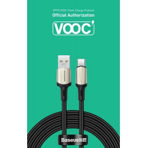 BASEUS καλώδιο USB σε USB Type-C CATKLF-VB01, VOOC, 5A, 2m, μαύρο | eLabstore.gr BASEUS καλώδιο USB σε USB Type-C CATKLF-VB01, VOOC, 5A, 2m, μαύρο | Αξεσουάρ κινητών | elabstore.gr