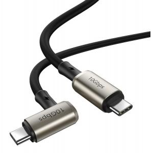 BASEUS καλώδιο USB Type-C CATPN-01, 5A 100W, PD3.1 Gen2, 1.5m, μαύρο | Αξεσουάρ κινητών | elabstore.gr