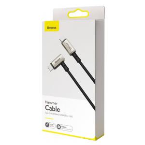 BASEUS καλώδιο USB Type-C CATPN-01, 5A 100W, PD3.1 Gen2, 1.5m, μαύρο | Αξεσουάρ κινητών | elabstore.gr