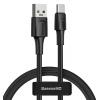BASEUS καλώδιο USB σε USB Type-C CATSW-F01, VOOC, 5A, 1m, μαύρο | Αξεσουάρ κινητών | elabstore.gr