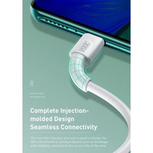 BASEUS καλώδιο USB σε USB Type-C CATSW-F02, VOOC, 5A, 1m, λευκό | eLabstore.gr