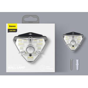 BASEUS LED Προβολέας DGNEN-A01, 1200mAh, με αισθητήρα κίνησης, ηλιακός | Φωτισμός | elabstore.gr