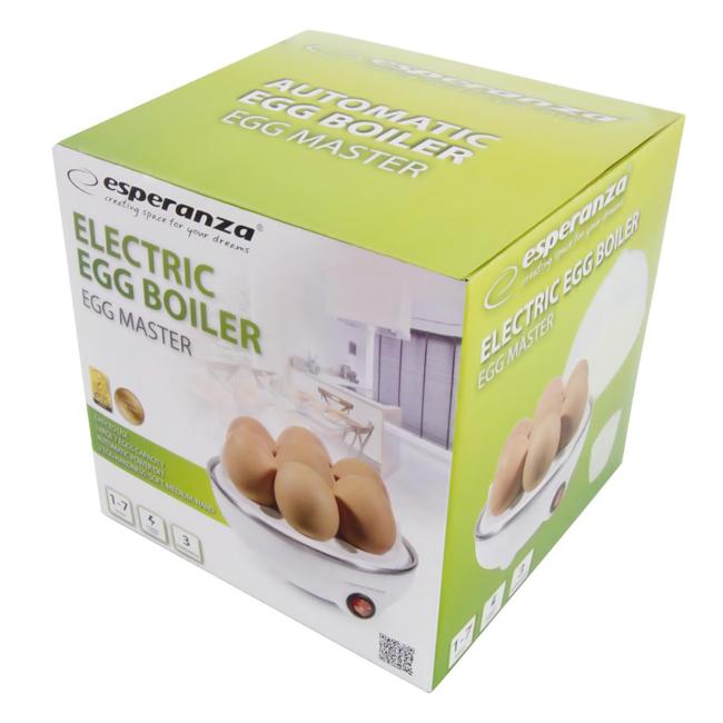 ESPERANZA βραστήρας αυγών EKE001, 7 θέσεων, 350W, λευκός | eLabstore.gr ESPERANZA βραστήρας αυγών EKE001, 7 θέσεων, 350W, λευκός | Οικιακές & Προσωπικές Συσκευές | elabstore.gr