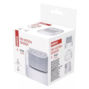 EMOS LED φωτιστικό G1240, με αισθητήρα κίνησης, IP65, 1200W, λευκό | Φωτισμός | elabstore.gr
