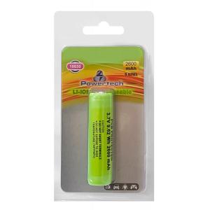 POWERTECH επαναφορτιζόμενη μπαταρία PT-863, 18650, 2600mAh 9.62Wh | Μπαταρίες | elabstore.gr