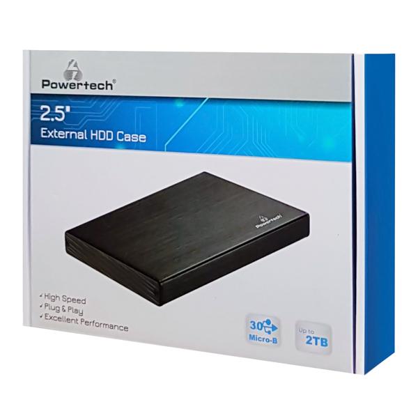 POWERTECH εξωτερική θήκη PT-867 για HDD 2.5", USB 3.0 Micro-B, μαύρη | eLabstore.gr POWERTECH εξωτερική θήκη PT-867 για HDD 2.5", USB 3.0 Micro-B, μαύρη | Συνοδευτικά PC | elabstore.gr