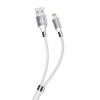 POWERTECH Καλώδιο USB σε Lightning easy PTR-0083, copper, 1m, λευκό | Αξεσουάρ κινητών | elabstore.gr