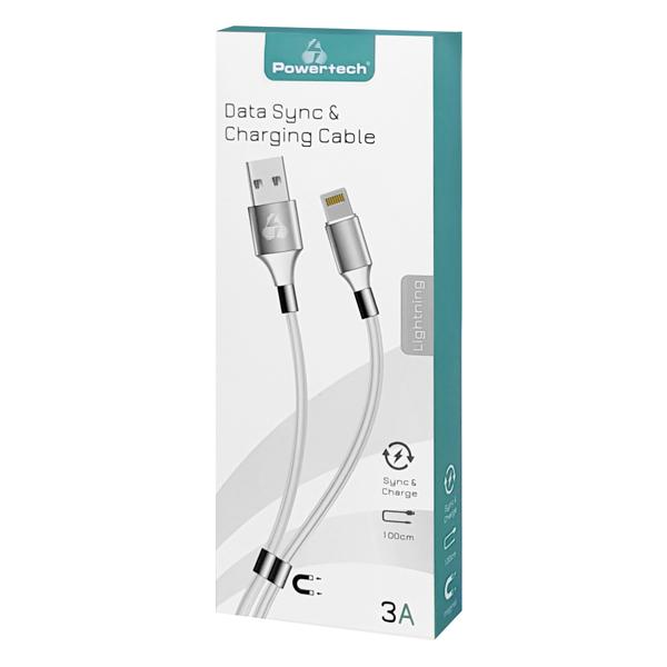POWERTECH Καλώδιο USB σε Lightning easy PTR-0083, copper, 1m, λευκό | eLabstore.gr POWERTECH Καλώδιο USB σε Lightning easy PTR-0083, copper, 1m, λευκό | Αξεσουάρ κινητών | elabstore.gr