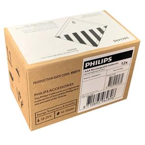 PHILIPS επαναφορτιζόμενη μπαταρία R03B2A80 800mAh, AAA HR03 Micro, 2τμχ | Μπαταρίες | elabstore.gr