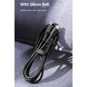 USAMS καλώδιο USB Type-C U43, 5A 100W, PD, 1.2m, μαύρο | Αξεσουάρ κινητών | elabstore.gr