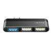 USAMS USB Type-C hub SJ461, 1x USB 3.0, 2x USB 2.0, γκρι | eLabstore.gr USAMS USB Type-C hub SJ461, 1x USB 3.0, 2x USB 2.0, γκρι | Συνοδευτικά PC | elabstore.gr