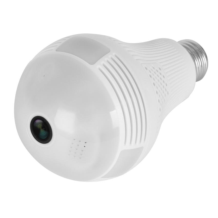 Λάμπα με ενσωματωμένη κάμερα SPY-012, HD 960p, Wi-Fi, 360°, λευκή | eLabstore.gr Λάμπα με ενσωματωμένη κάμερα SPY-012, HD 960p, Wi-Fi, 360°, λευκή | Κλειστό Κύκλωμα CCTV | elabstore.gr