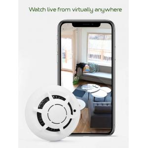 Κρυφή κάμερα τύπου ανιχνευτή καπνού SPY-013, Full HD, Wi-Fi, λευκή | Κλειστό Κύκλωμα CCTV | elabstore.gr