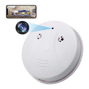 Κρυφή κάμερα τύπου ανιχνευτή καπνού SPY-014, Full HD, Wi-Fi, λευκή | Κλειστό Κύκλωμα CCTV | elabstore.gr