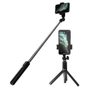 BASEUS bluetooth selfie stick & τρίποδο SUDYZP-F01, μαύρο | Αξεσουάρ κινητών | elabstore.gr