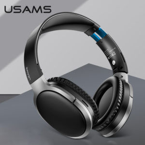 USAMS bluetooth headphones US-YN001, wireless & wired, 40mm, μαύρα | eLabstore.gr