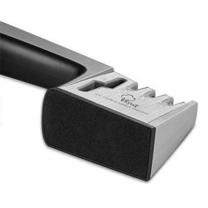 Ακονιστήρι μαχαιριών TOOL-0040, 4 επιπέδων, μαύρο-γκρι | Οικιακές & Προσωπικές Συσκευές | elabstore.gr